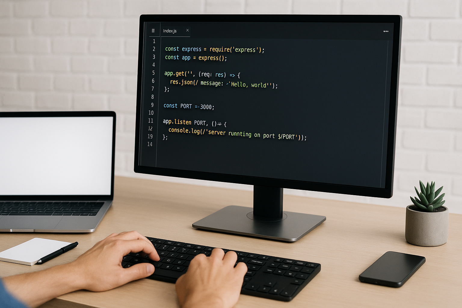 In-article visual 1 for First Lesson at Nodejs Build a simple API