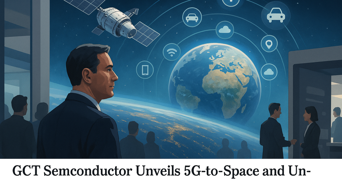 GCT Semiconductor Unveils 5G-to-Space and Universal IoT Innovations at MWC 2026